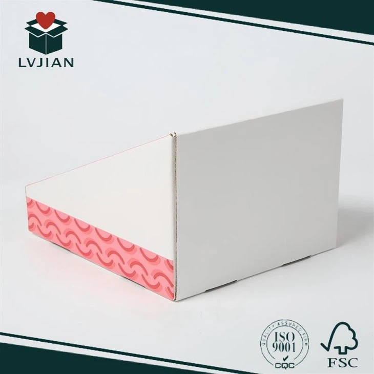 corrugated paper white